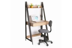 Stepan Skrivebord 74 cm med Oppbevaringshylle