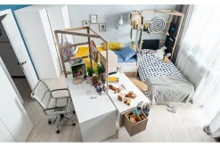 STIGE Garderobe Vit
