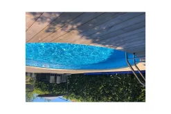 Stålveggspool Planet Pool Premium Rund Ø 3,5 m, Persia Blå, 1,2 m