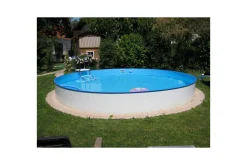 Stålveggspool Planet Pool Premium Rund Ø 3,5 m, Persia Blå, 1,5 m