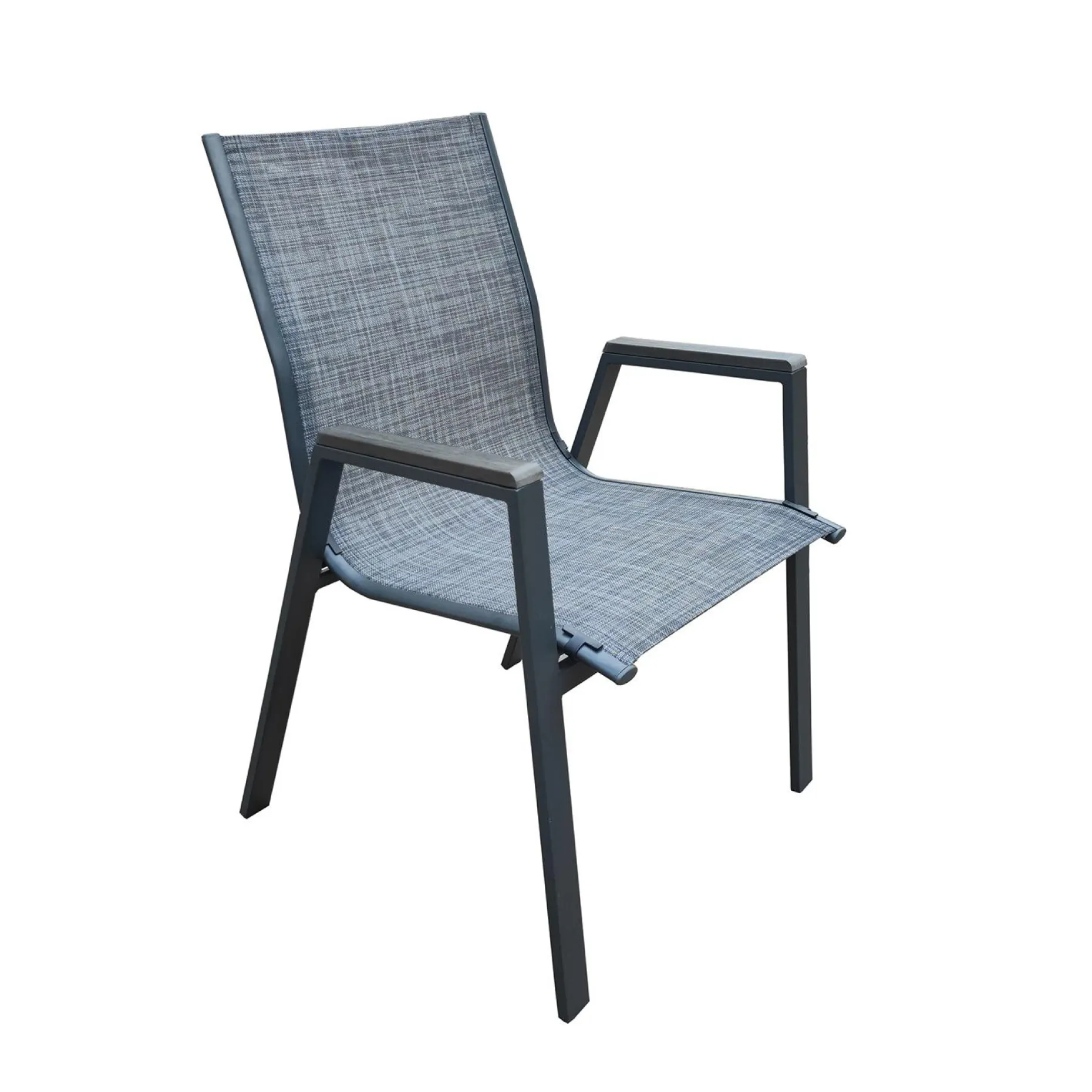 Stol HOME4YOU Delgado 56x63x90 cm grå