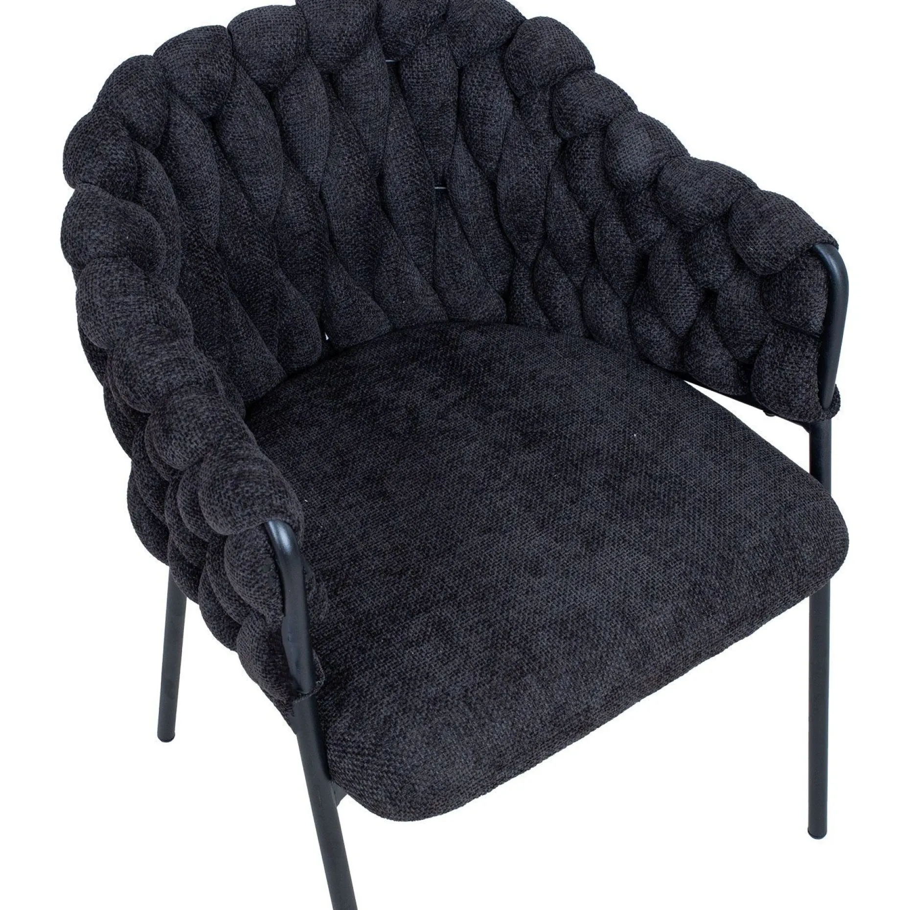 Stol HOME4YOU Kronos Svart