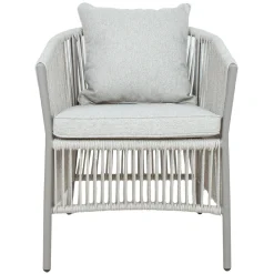 Stol HOME4YOU Silva gråbeige