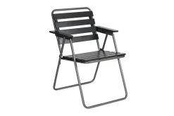 Stol Retro svart / grå