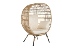 Stol rotting natur / beige VEROLI