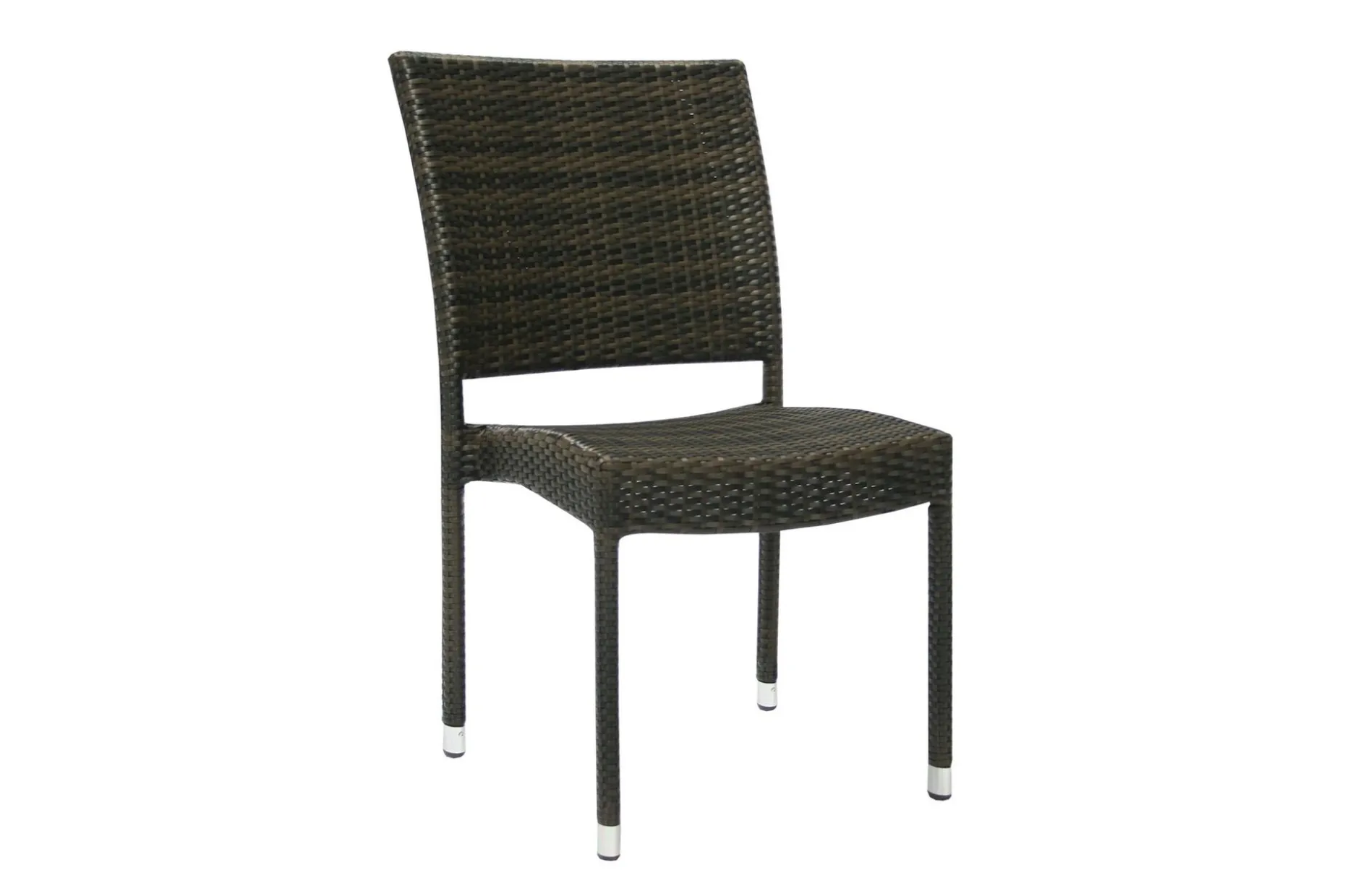 Stol WICKER 60x495xH925cm mørkebrun