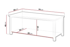 Storys Skobenk 99 cm
