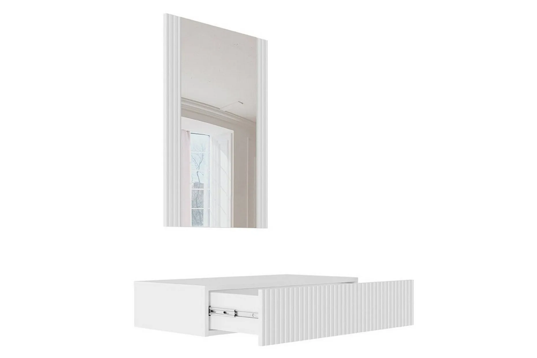 Strontian Sminkbord 80x42 cm Scandinavian Choice Black
