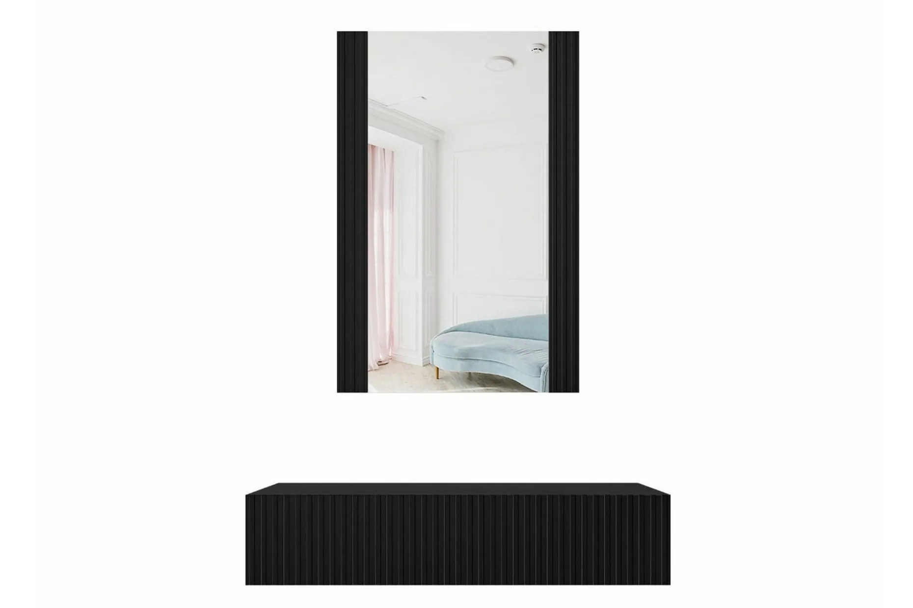 Strontian Sminkbord 80x42 cm Scandinavian Choice Black
