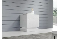 Strontian Sängbord 46 cm Scandinavian Choice White