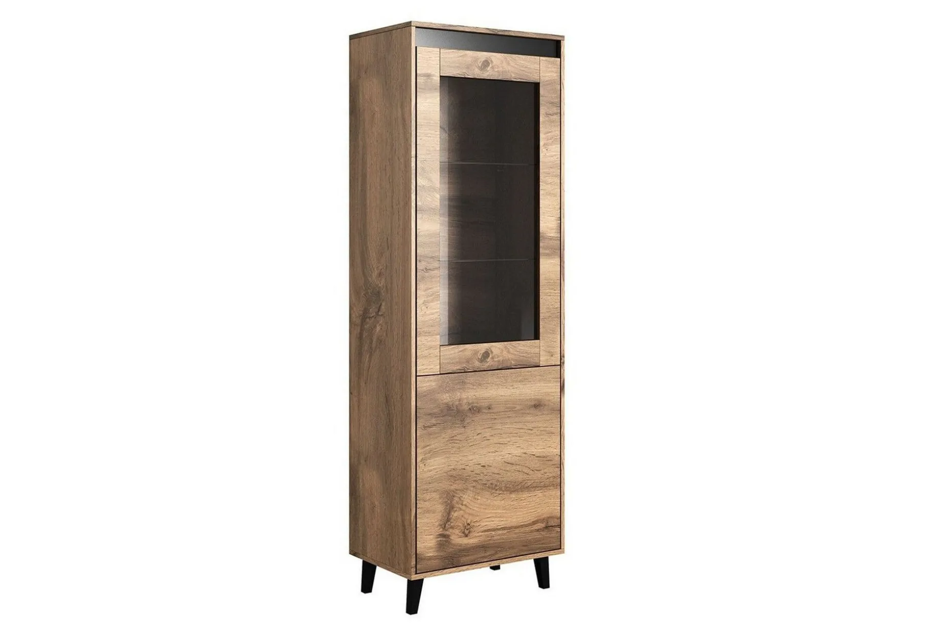 Strontian Vitrinskåp 183 cm Scandinavian Choice Anthracite