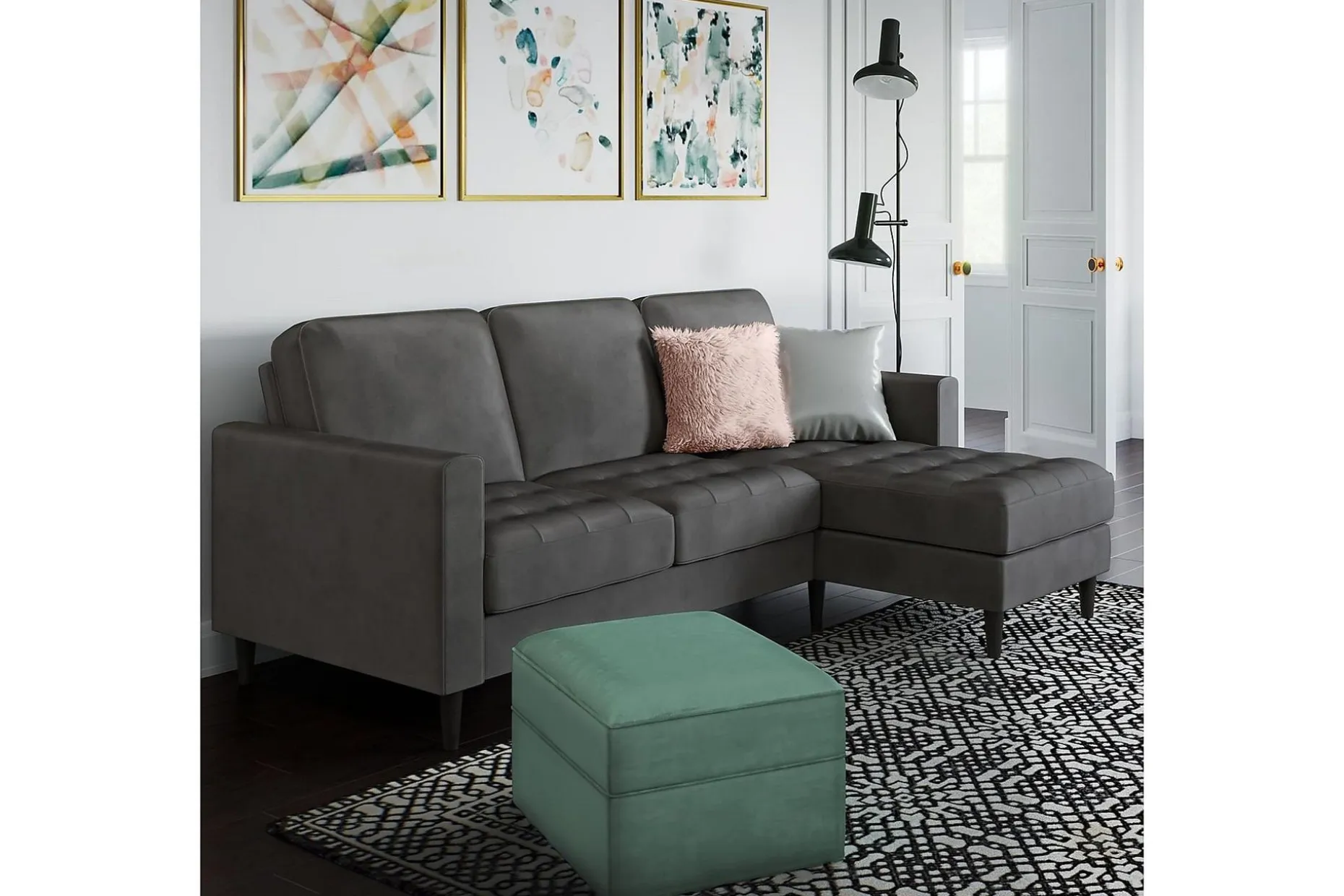 Strummer Divansovesofa Grå