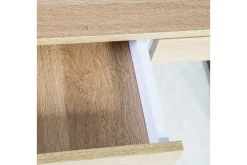 Studious Skrivebord 90 cm med Oppbevaring 2 Skuffer