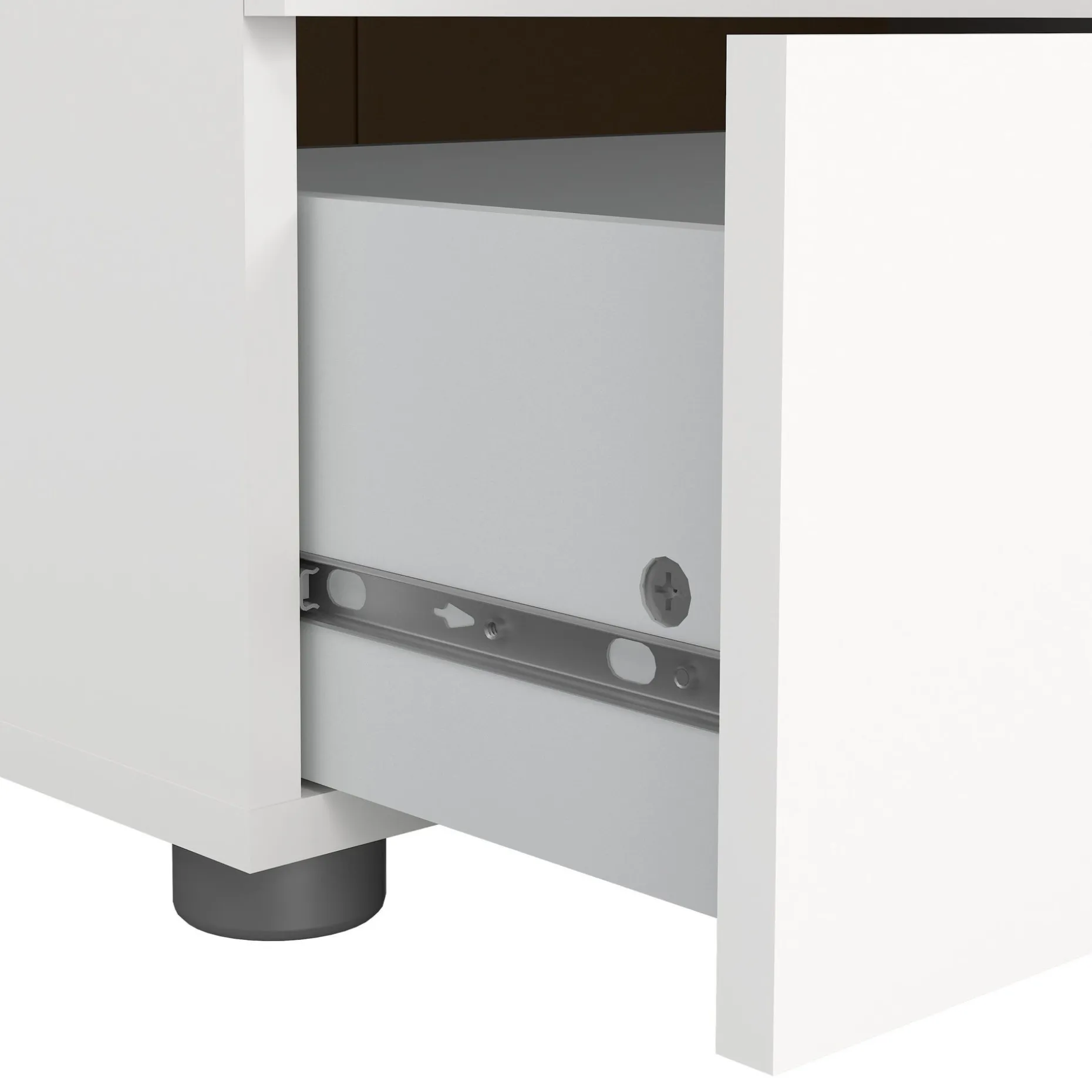 Suntia Kommode med 4 skuffer 70x40x82 cm