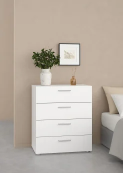 Suntia Kommode med 4 skuffer 70x40x82 cm