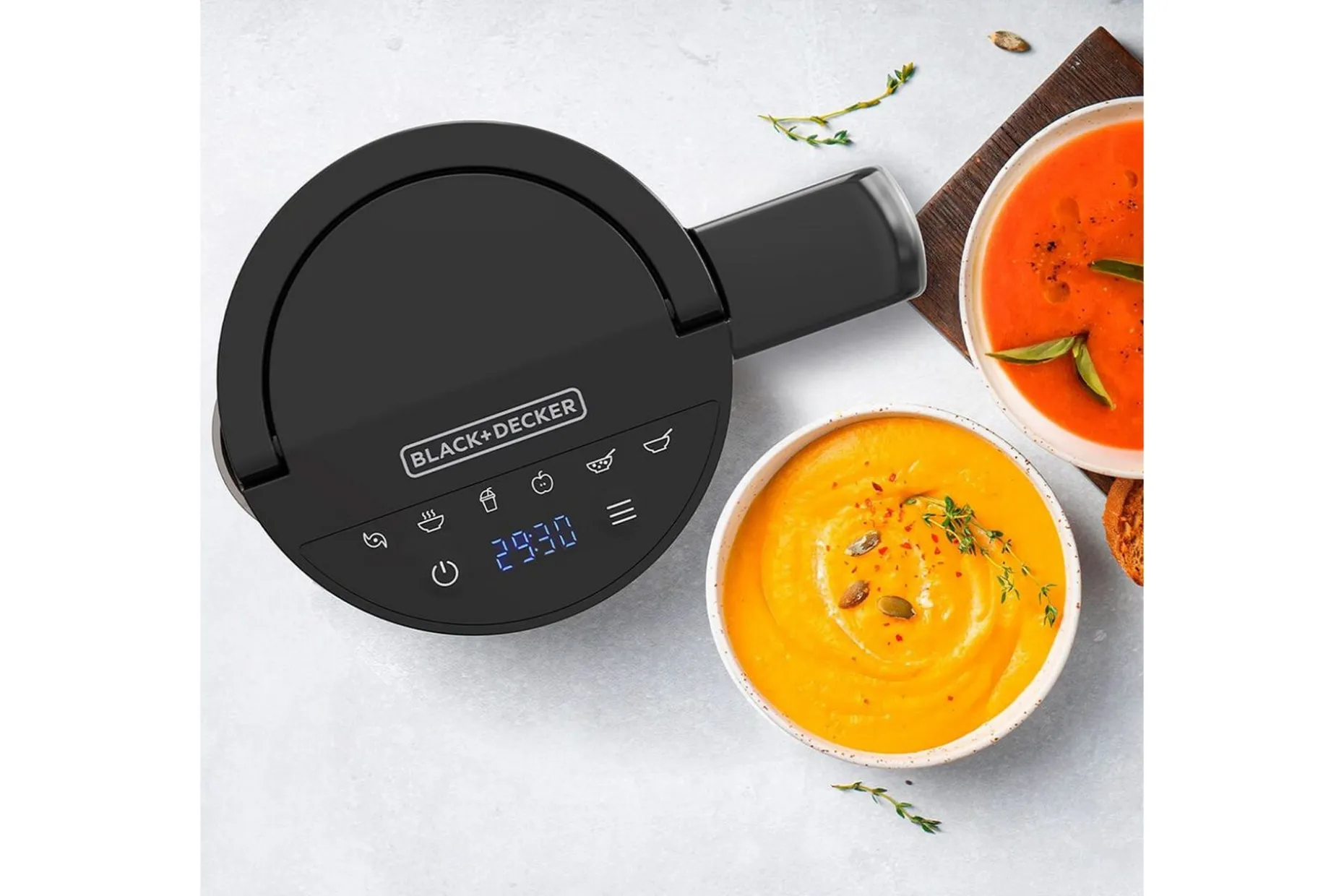 Suppekoker Black+Decker 900W 1.6L