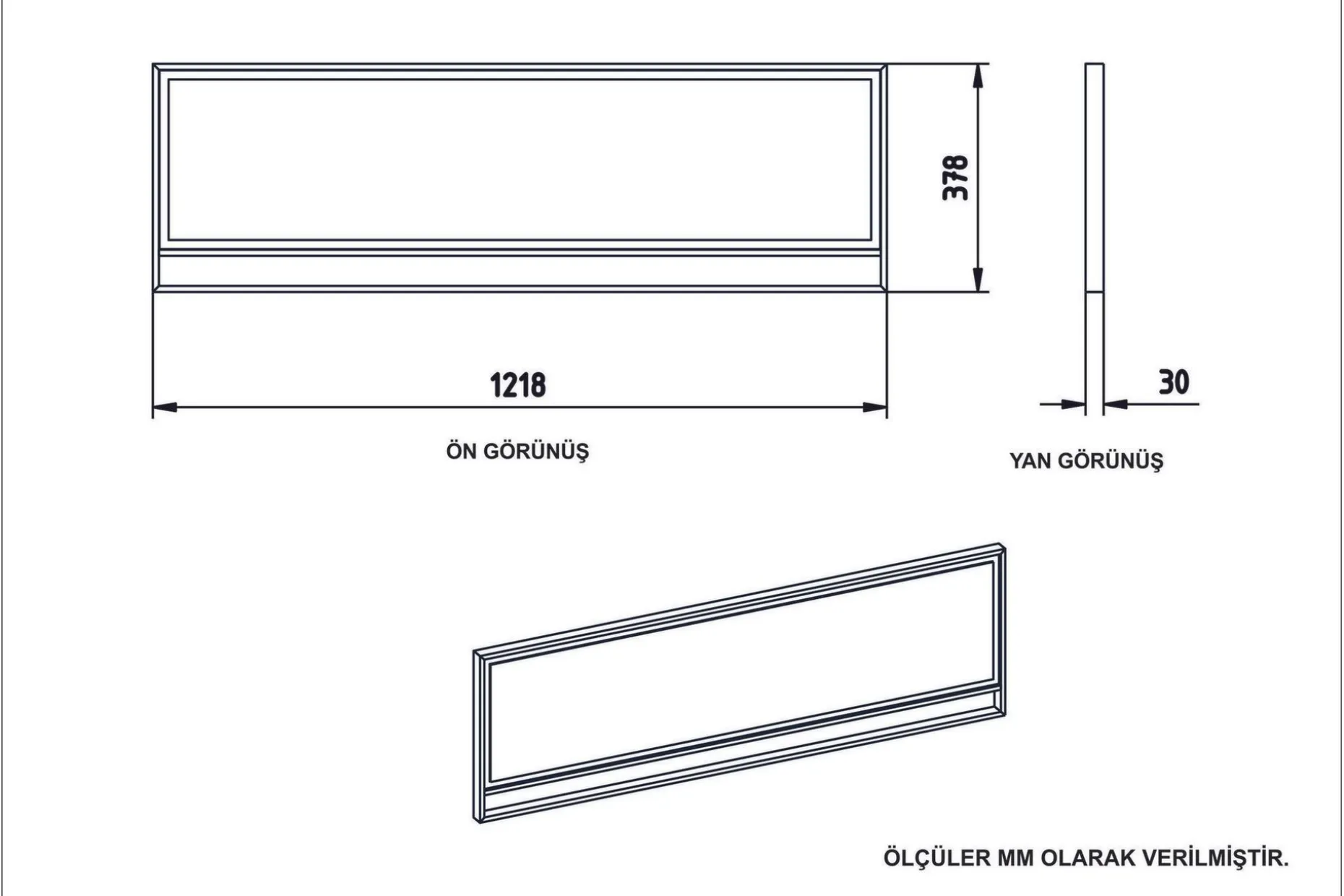 Susia Sidebord 180 cm