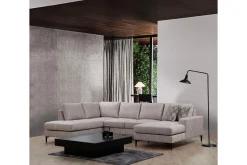Svanabyn Sofa m. Divan og Sjeselong 4-seter