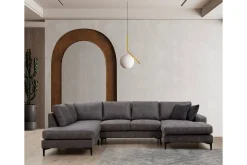 Svanabyn Sofa m. Divan og Sjeselong 4-seter