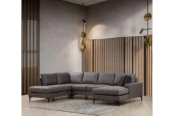 Svanabyn Sofa m. Divan og Sjeselong 4-seter