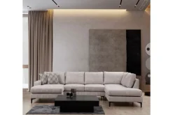 Svanabyn Sofa m. Divan og Sjeselong 4-seter