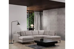 Svanabyn Sofa m. Divan og Sjeselong 4-seter