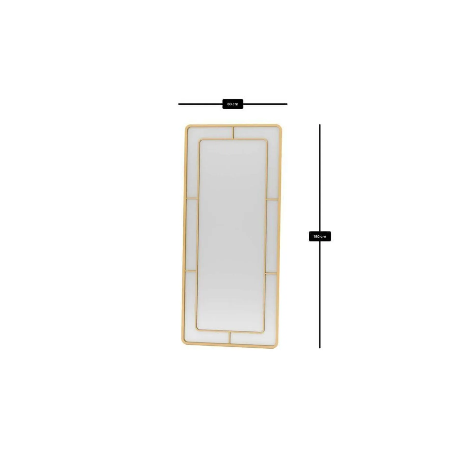 Sylron Gulvspeil 80 x 180 cm