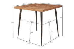 Synia Spisebord 80 cm