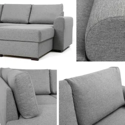 Taberk 5-seters U-sofa med Divan Høyre