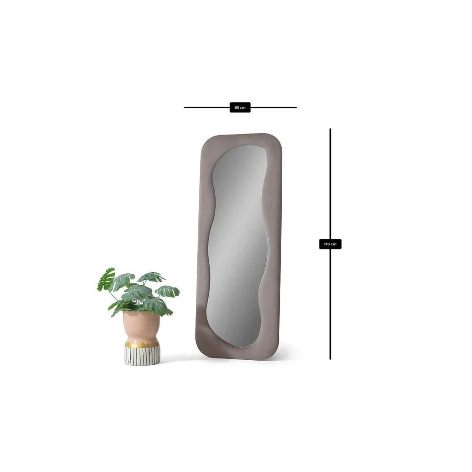 Taharoa Gulvspeil 65 x 170 cm
