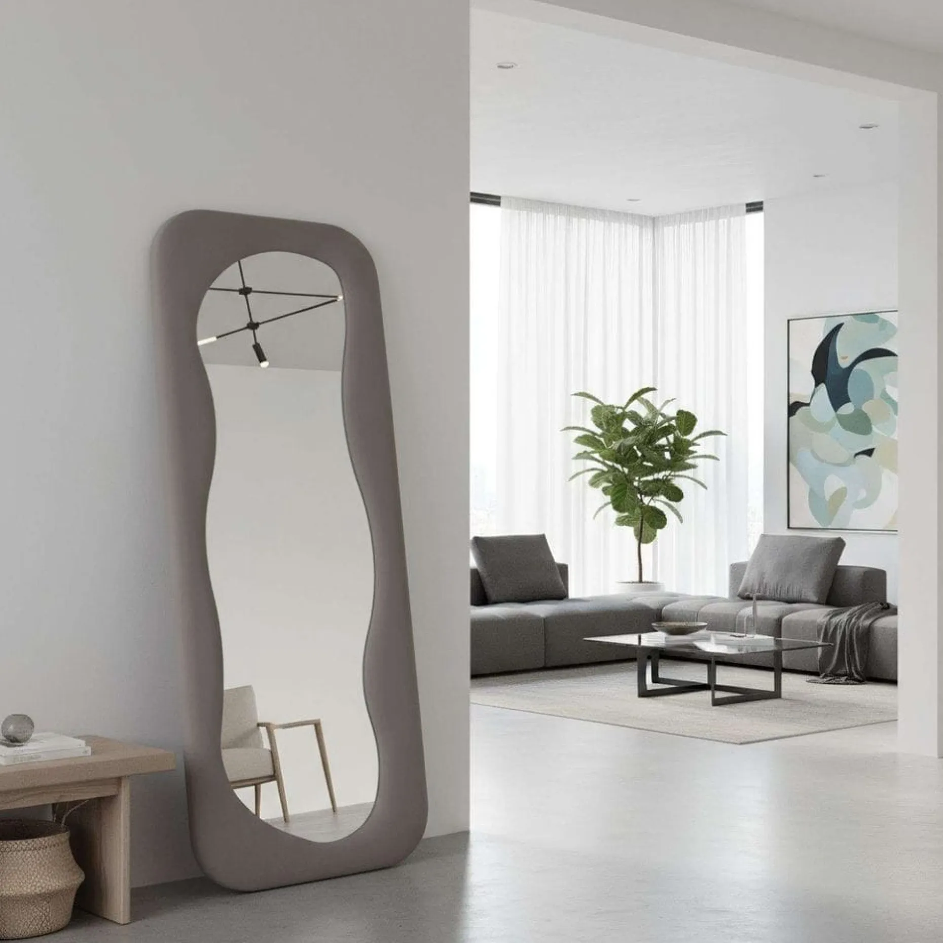 Taharoa Gulvspeil 65 x 170 cm