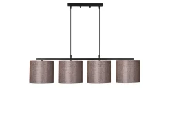 Taklampe Donria Svart / Brun