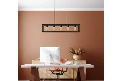 Taklampe Orika Horisontal Svart