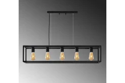 Taklampe Orika Horisontal Svart