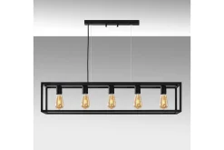 Taklampe Orika Horisontal Svart