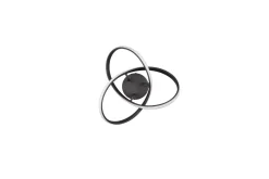 Taklampe TRIO Meo Matt svart