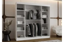 Tallmo Garderobe Med Speil 200x200 cm
