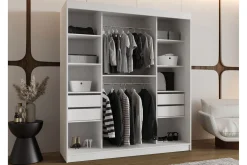 Tallmo Garderobe Med Speil 180x200 cm