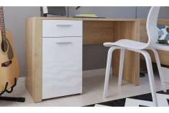 Tarka Databord 120 cm med Oppbevaring Lås + Skap