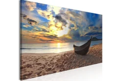 Tavle Boat On The Beach (1 Part) Narrow 150X50