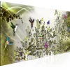 Tavle Hummingbirds Dance (1 Part) Green Narrow 150X50