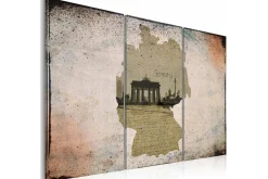 Tavle Map: Germany, Brandenburg Gate Kart 120X80
