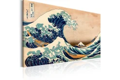 Tavle The Great Wave Off Kanagawa (Reproduction) 120X80