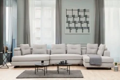 Tekawa Sofa m. Divan 4-seters