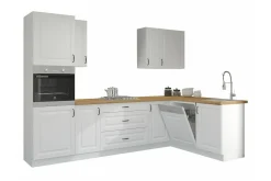 Templemore Möbelset För Kök & Matplats White/Wood