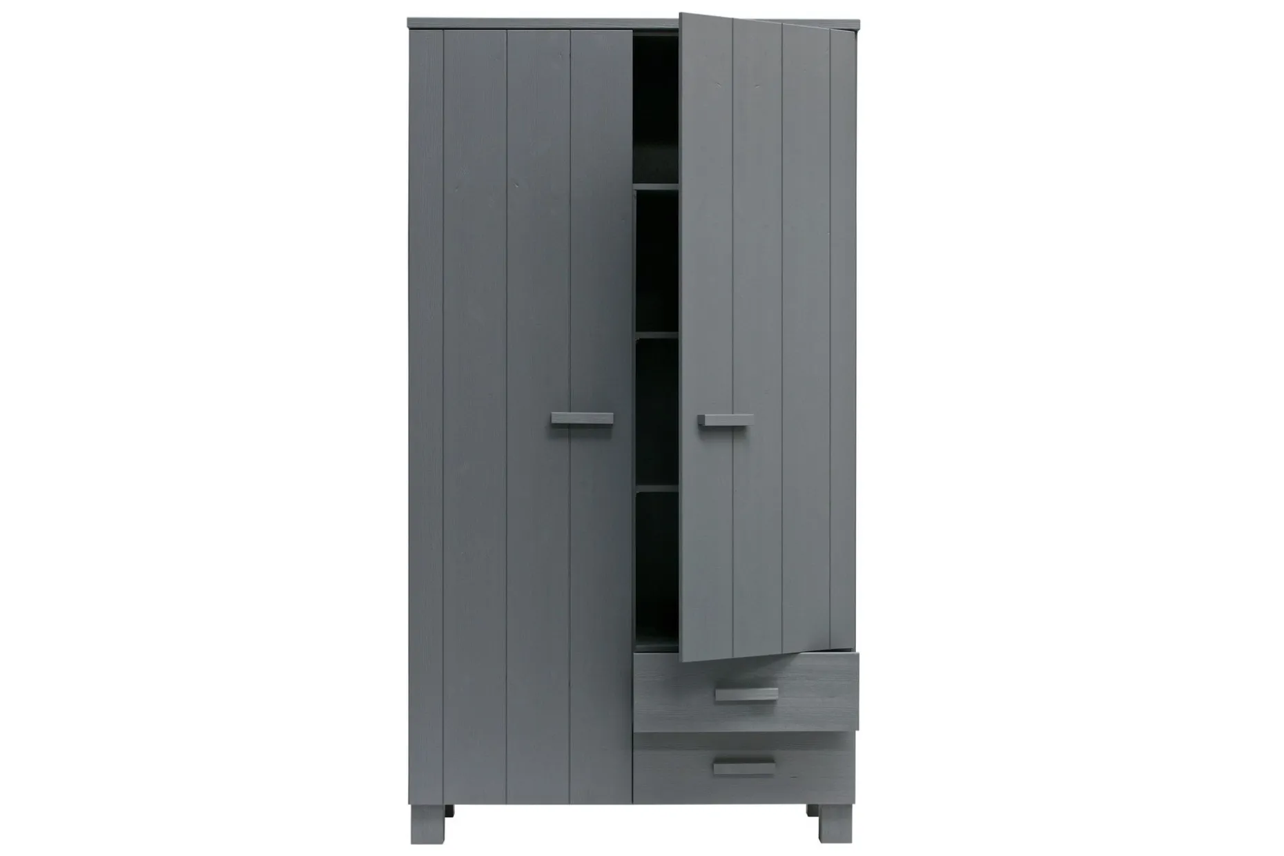 Tenney Garderobe med 2 Skuffer 111 cm