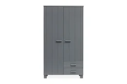 Tenney Garderobe med 2 Skuffer 111 cm