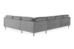 Teodin Hjørnesofa med Divan Venstre Fløyel