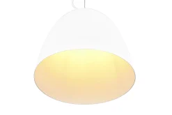 Tilda Pendellampe 40 cm E27 MatthHvit