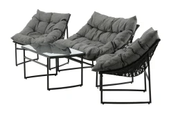Tina Loungegruppe 4-seters